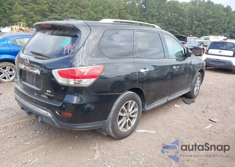 2015 Nissan Pathfinder Sv из США, поврежденный, VIN 5N1AR2MN8FC621663